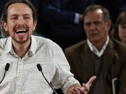 Pablo Iglesias, este sábado en Lisboa.