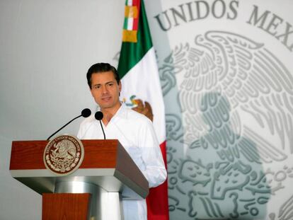 Pe&ntilde;a Nieto en Baja California Sur.