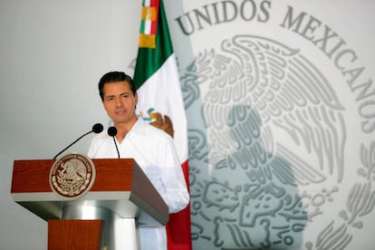 Pe&ntilde;a Nieto en Baja California Sur.