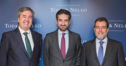 Ignacio Toda, Pablo García-Manzano y Ricardo Nel-lo.