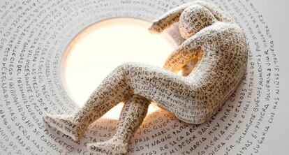 La obra 'Como objeto inteligente', de Cayetano Romero.