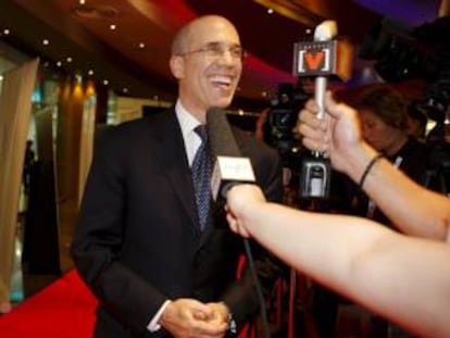 El presidente y cofundador de DreamWorks, Jeffrey Katzenberg. EFE/Archivo