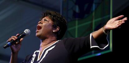 La cantante Irma Thomas.