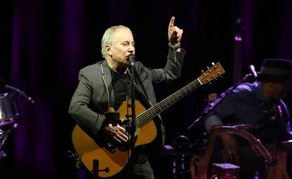 Paul Simon, en Madrid en 2016.