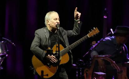 Paul Simon, en Madrid en 2016. 