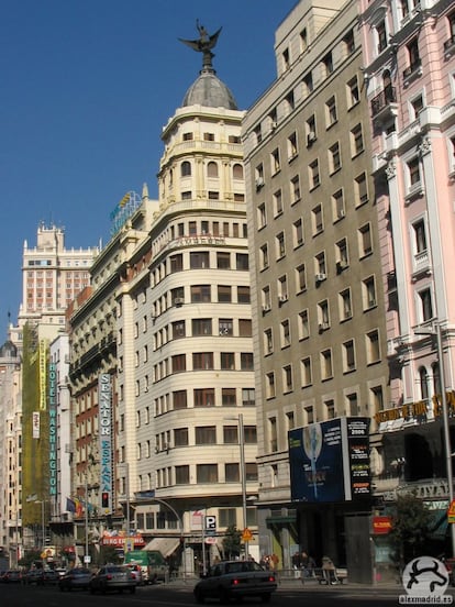 Edificio de La Unión y el Fénix, en el número 68 de la Gran Vía de Madrid.