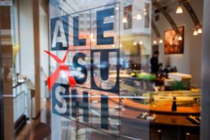Alex Sushi, uno de los primeros restaurantes japoneses abiertos en Oslo, en 2001.