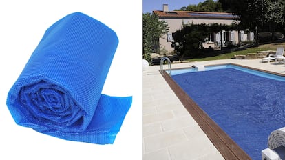 ¿Cómo aumentar la temperatura del agua de la piscina?, ¿Cómo puedo calentar mi piscina?, Mantas de burbujas para piscinas, manta termica piscina, cobertor termico piscina, manta solar piscina