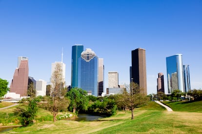 Vista de la ciudad de Houston (Texas, Estados Unidos).