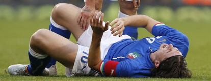 Montolivo, lesionado durante el partido ante Irlanda