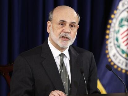 Ben Bernanke, presidente de la Reserva Federal
