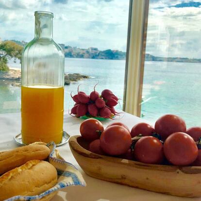 ZUMO DE NARANJA, TOMATES Y RABANITOS / CAPEL