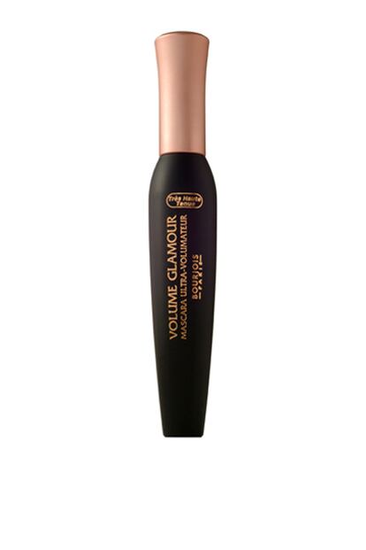 Máscara de pestañas 'Volume Glamour' de Bourjois. No deja pegotes ni se emborrona (alrededor de 6 euros).