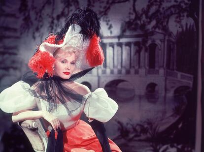 Zsa Zsa Gabor, en la película 'Moulin Rouge'.