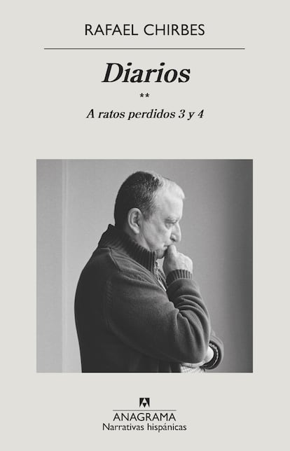 Portada del libro 'Diarios. A ratos perdidos 3 y 4', de Rafael Chirbes.  EDITORIAL ANAGRAMA