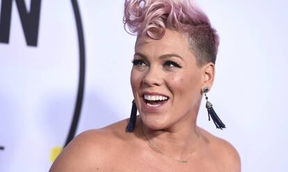 Pink en los American Music Awards en 2017. 
 