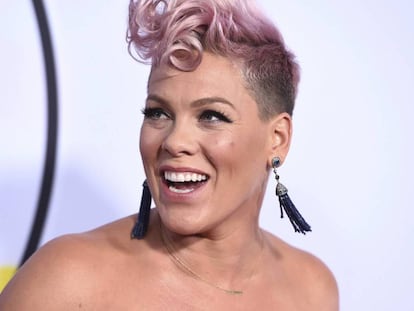 Pink en los American Music Awards en 2017. 
 
