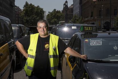 Tito Álvarez, líder del sindicato Élite Taxi.