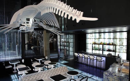 Glass Mar, el espacio de &Aacute;ngel Le&oacute;n en el hotel Urban de Madrid.