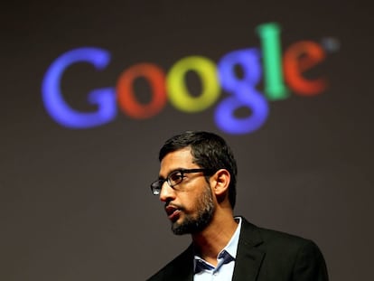 El consejero delegado de Google, Sundar Pichai.