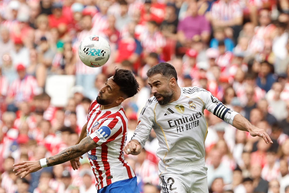 Real Madrid - Atlético de Madrid, el derbi madrileño en imágenes ...