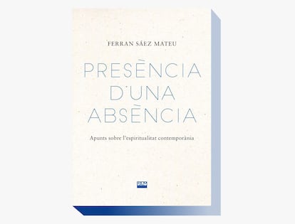 Portada de 'Presència d'una absència', de Ferran Sáez Mateu.