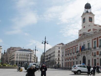 Puerta del Sol, en Madrid.