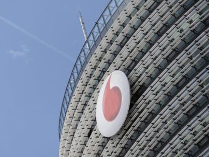Vista general de la sede de Vodafone en D&uuml;sseldorf (Alemania). 