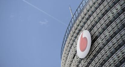 Vista general de la sede de Vodafone en D&uuml;sseldorf (Alemania). 