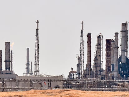 Refinería de Aramco en Riad (Arabia Saudí).