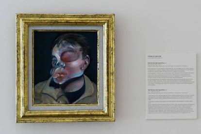 'Self Portrait with injured eye', de Francis Bacon.