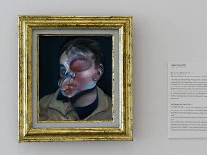 'Self Portrait with injured eye', de Francis Bacon.
