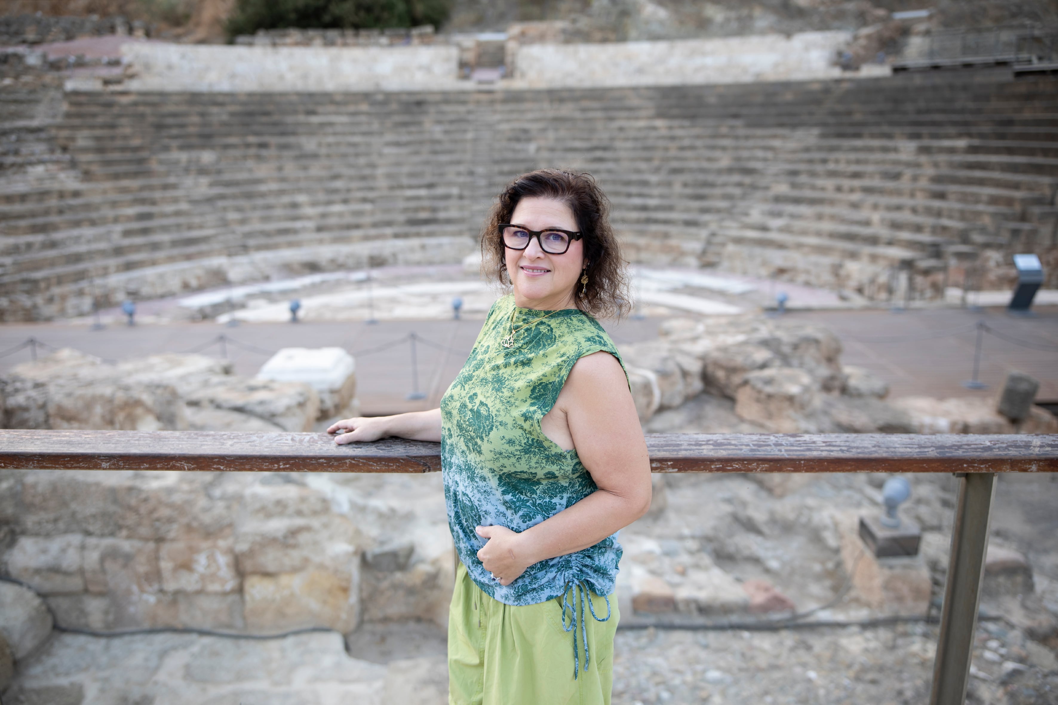 Deborah Harkness en el Teatro Romano de Málaga el día 9.