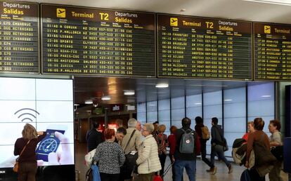 Aeropuerto Adolfo Suárez Barajas esta semana.