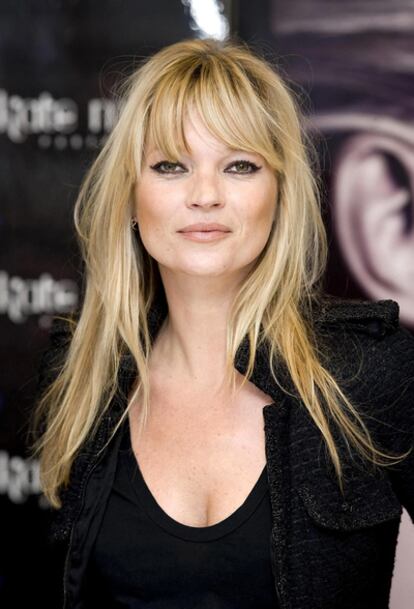 La modelo británica Kate Moss