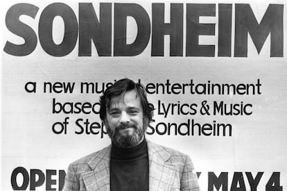 Stephen Sondheim, en abril de 1976.