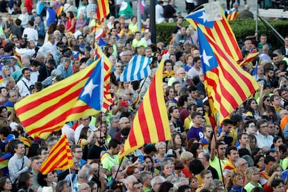 Acto de cierre de la campaña.