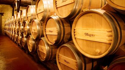 Toneles de Bodegas Muga. 