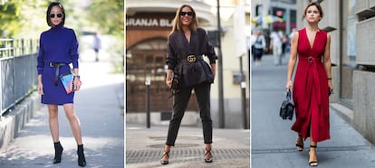 Aimee Song, Paula Ordovás y Miroslava Duma.