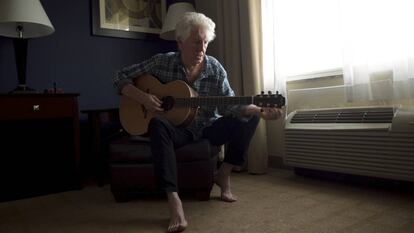 Graham Nash en una imagen promocional.