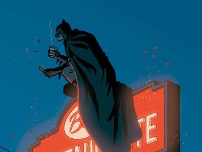Batman, en una ilustración inédita de Paco Roca