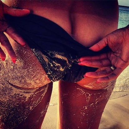 @heidiklum: 'Ouch!'