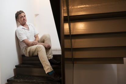 Patrick Radden Keefe, retratado este jueves en Barcelona, es el primer invitado de la nueva residencia internacional del CCCB.