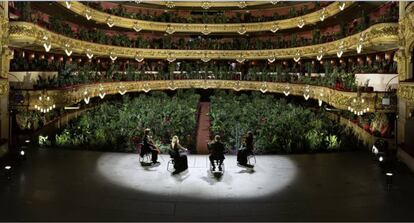 'Concierto para el bioceno' (2020), de Eugenio Ampudia, en el Liceo.