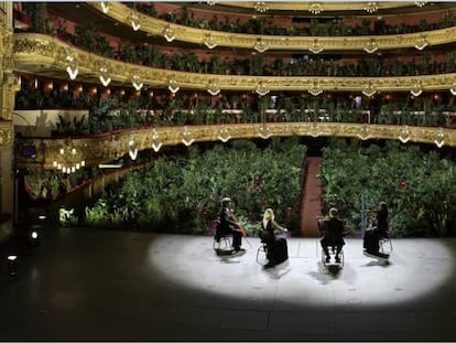 'Concierto para el bioceno' (2020), de Eugenio Ampudia, en el Liceo.