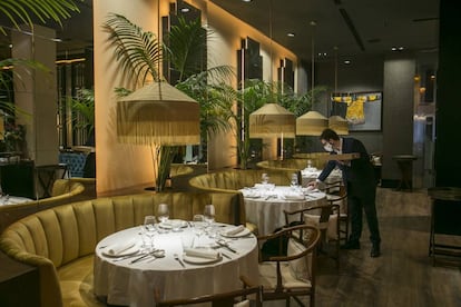 El restaurante China Crown, en Madrid)