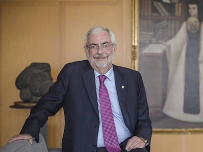 El rector de la UNAM, Enrique Graue