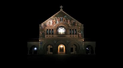 San Francisco. Capilla de la Universidad de Stanford.