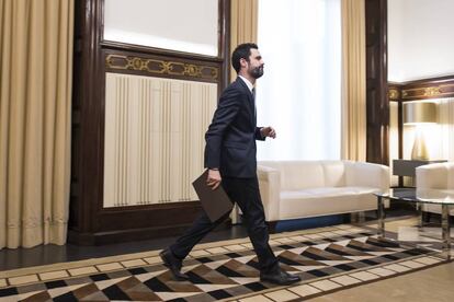 El president del Parlament, Roger Torrent.