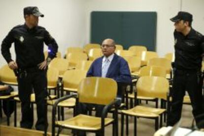 Gerardo D&iacute;az Ferr&aacute;n, custodiado en la Audiencia Nacional. Foto de archivo.